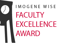 Imogene Wise Faculty Excellence Award Link